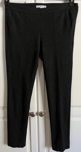 CAbi Größe 6 grau Audrey Stretch Ponte Strick Seitenreißverschluss Hose Stil #967 war 119 $ - Bild 9 von 15