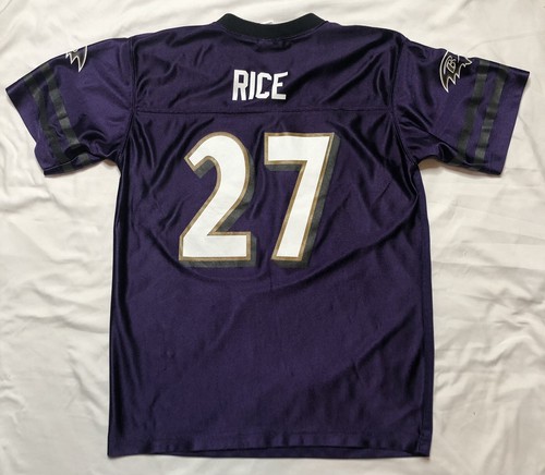 Ray Rice NFL Team Apparel Baltimore Ravens Jersey Youth X-Large (16-18) #27 - Picture 6 of 6