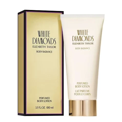Loción corporal para mujer White Diamonds de Elizabeth Taylor 3,3 oz nueva en caja
