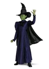 Wicked (2024) Musical Movie Kids Size M New Deluxe Elphaba Costume NBCUniversal 
