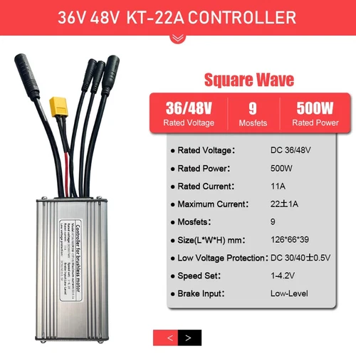 36V 250W 350W 48V 500W 750W 1000W 1500W Wasserdicht Brushless E-Bike Controller - Bild 36 von 45