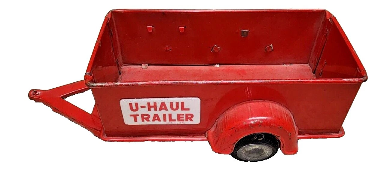 Tin Vintage Manufacture Diecast Trailers