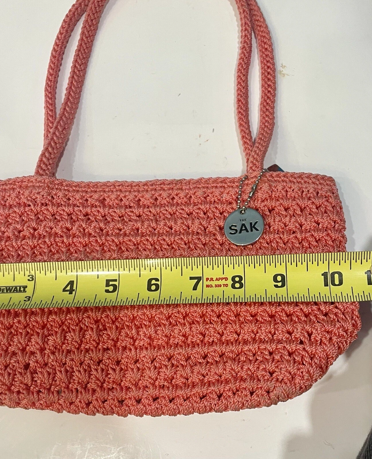 Borsa a tracolla The Sak San Dieg Minis borsa cayenne all'uncinetto nuova con etichetta