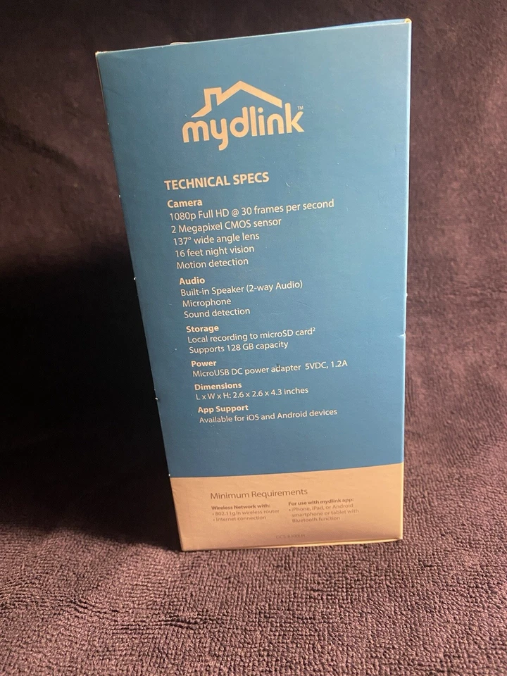 D-Link DCS-8300LH Wireless Network Cloud Day Night Webcam Home Security Camera - Image 4 of 4