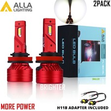 LED Low Beam White Headlight Bulb Replacement For 2011-2013 Hyundai Elantra,H11B