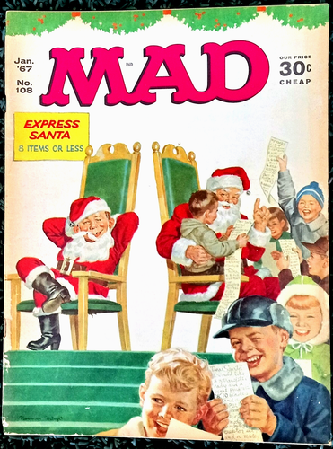 MAD Magazine #108 Jan 1967! VERY GOOD+/FINE! 5.0 SHARP! VERY TIGHT! $0.99 Start!