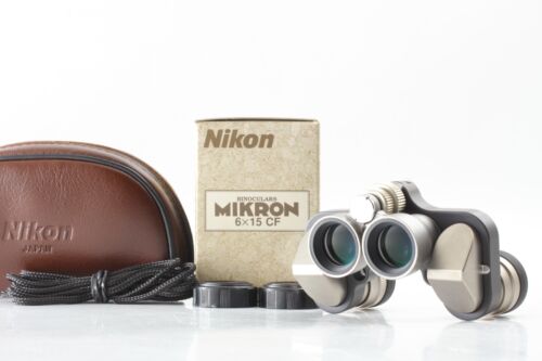 [💥TOP MINT Boxed] Nikon Binoculars Micron 6x15 8° M CF Porro prism From  Japan