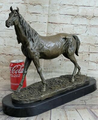 Elegance Cold Cast Bronze Horse Sculpture by P.J mene French Artist Classic SALE