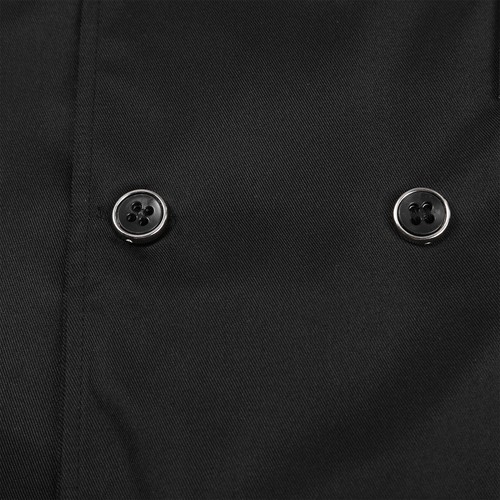 Men Short Sleeve Chef Coat Jacket Kitchen Workwear Cooking Uniform Restaurant - Picture 23 of 36