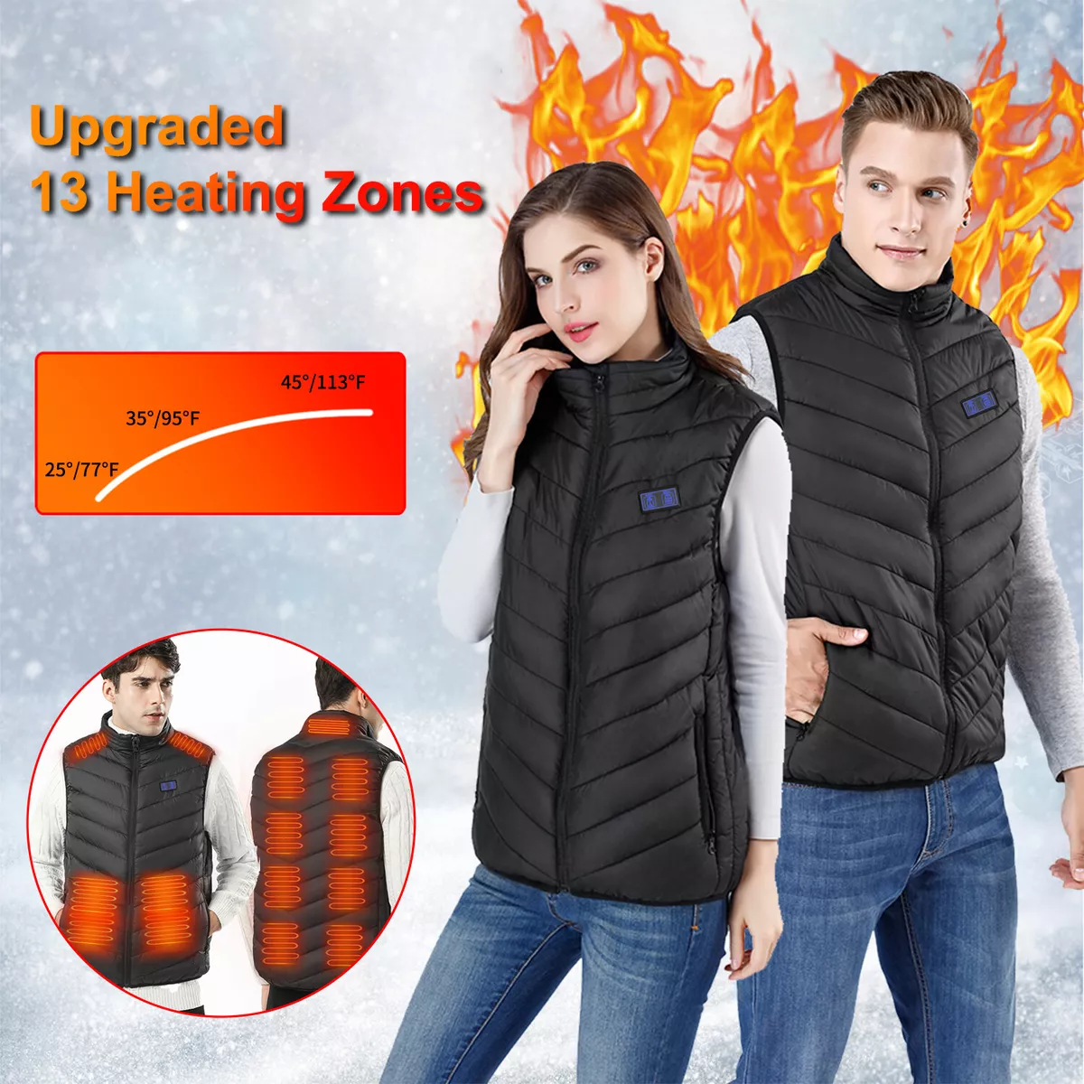 Mens Heated Work Jacket for Winter, Buy Now