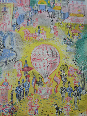 リトグラフ　Charles Cobelle  “Casino Paris\" Casino Paris by Charles Cobelle Limited Edition Signed and