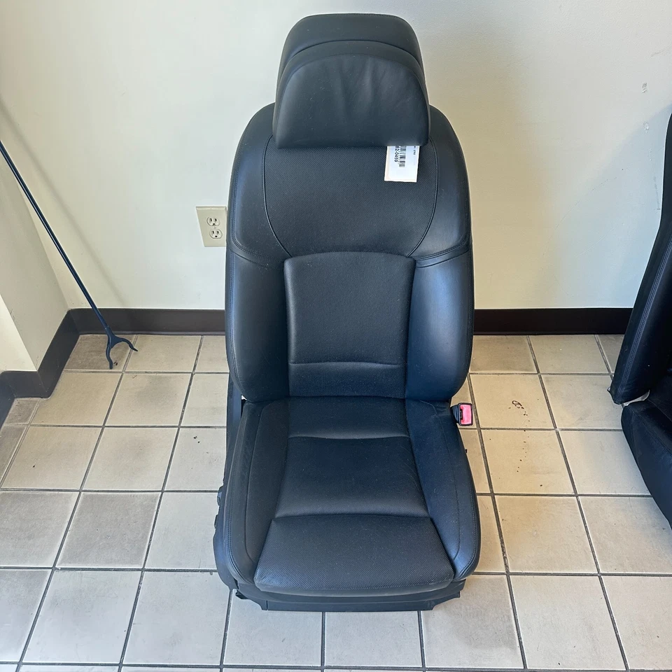 BMW 750LI 2013 asiento completo cuero conjunto negro OEM Foto 4 de 4