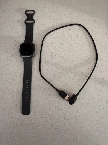 Fitbit Sense Activity Tracker - Carbon/Graphite Stainless Steel