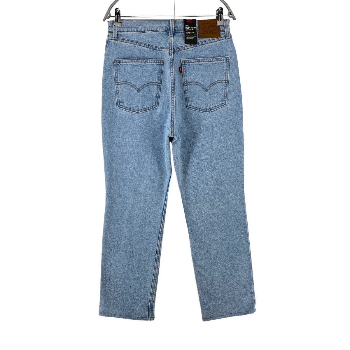 Levi's Premium Women Blue 70s High Rise Slim Straight Fit