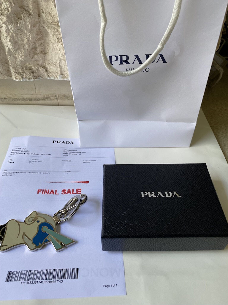 【関税＆送料込み】Prada Logo Keyring 🗝️ Prada logo keyring・ STL File for ・Cults