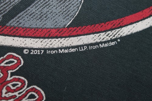 2017 Iron Maiden Shirt Number Of The Beast Distressed Men's Tank Top Tee XL - Picture 2 of 6