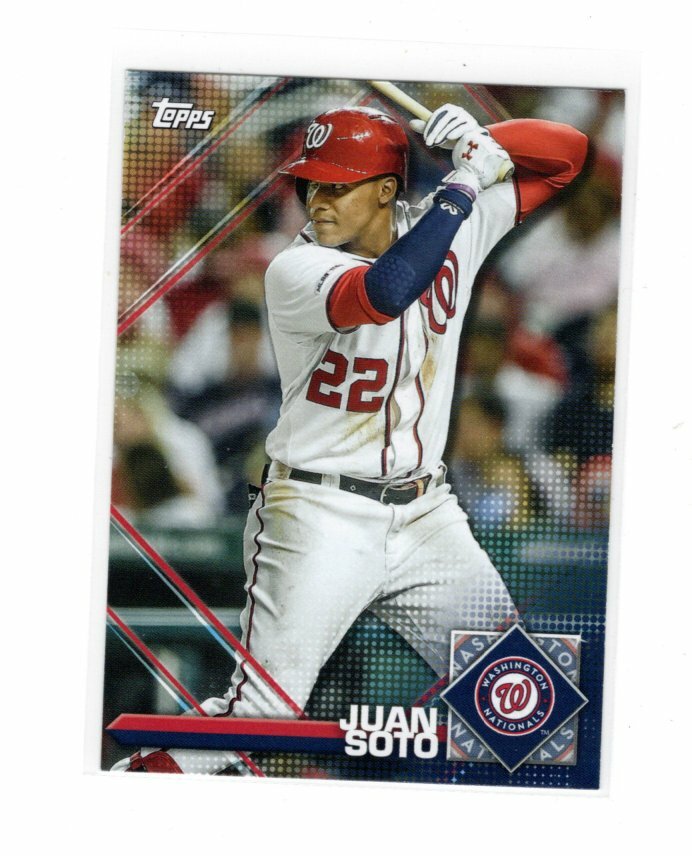 2020 Topps Opening Day MLB Sticker Collection Preview Card Juan 