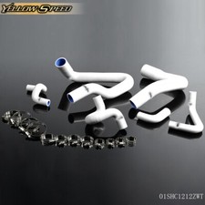 White Silicone Radiator Hose Kit Fit For 1986-1993 Ford Mustang Gt Lx Cobra 5.0