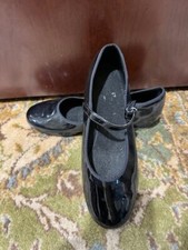 Tap Shoes Youth Size 4.5 ABT Spotlights Black Patent Leather Dance Shoes