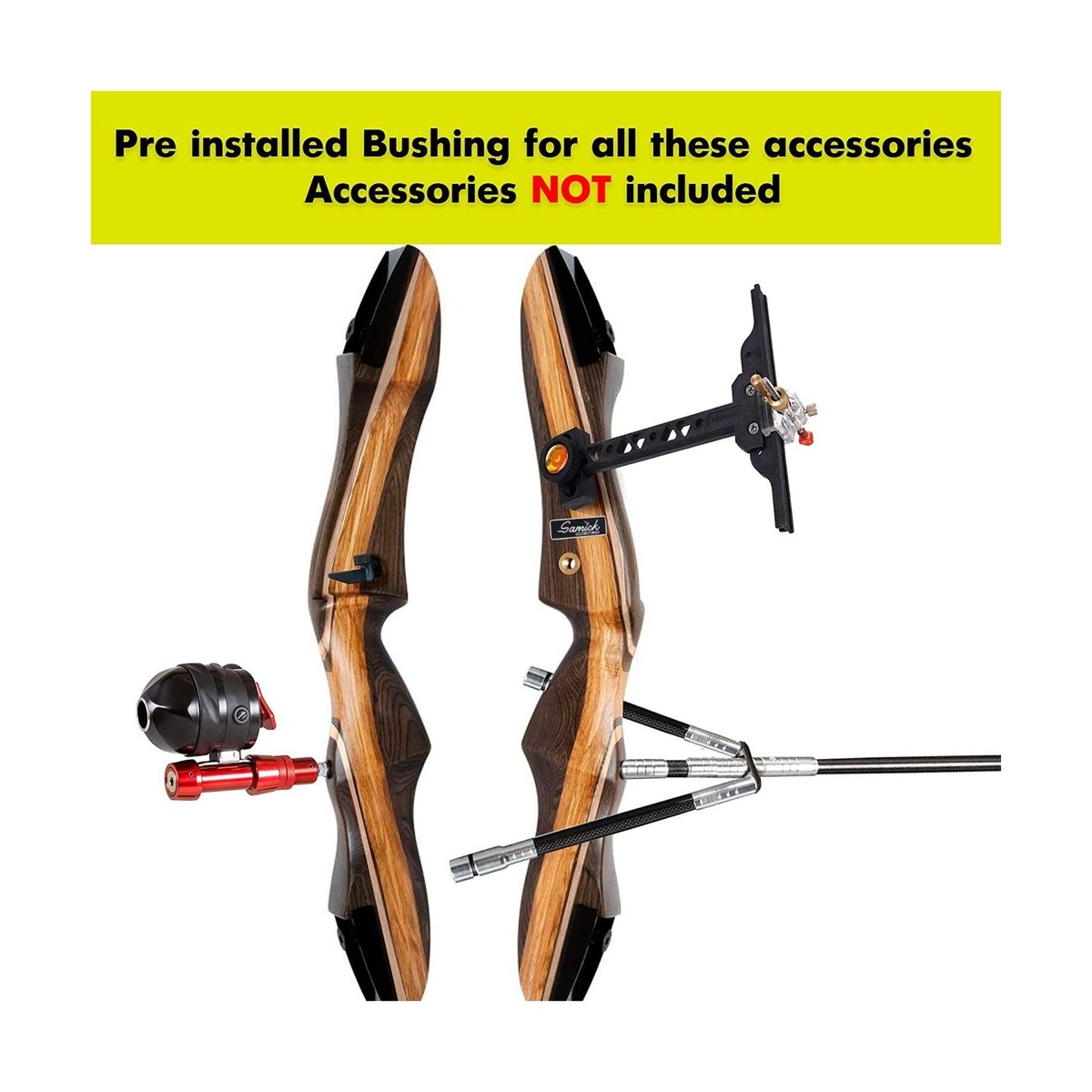 Archery Recurve Bows Samick Sage Takedown Recurve Riser - Archery ...