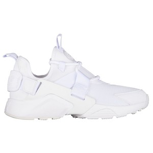 white nike air huarache city low
