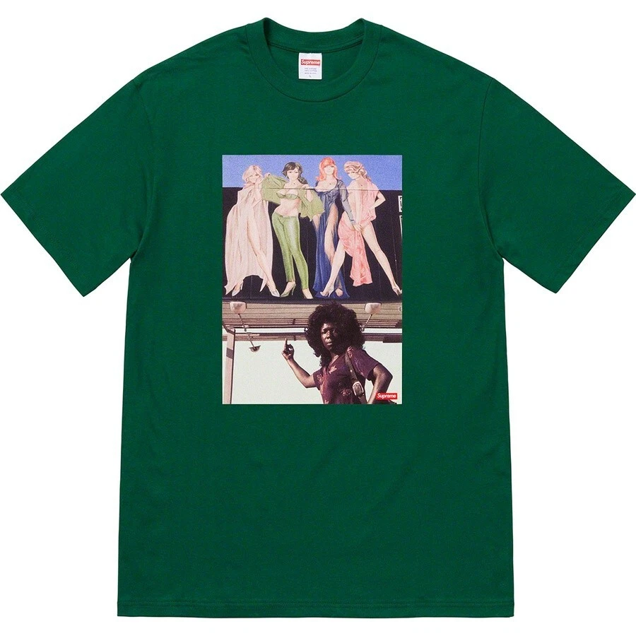 *SCELLÉ* T shirt vert foncé Supreme American Picture   Taille S