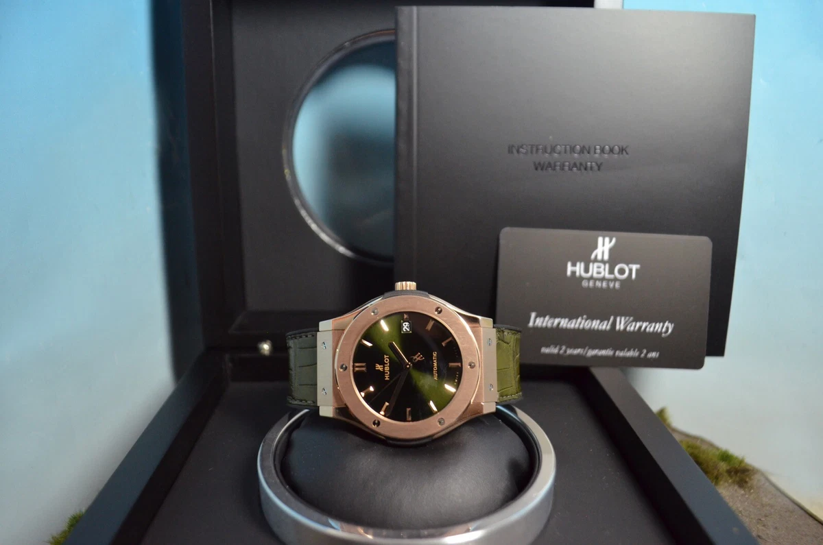 Hublot classic shop fusion green
