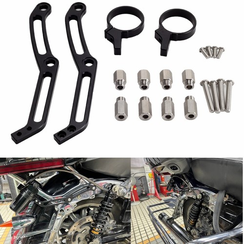 Remote Reservoir Mount Kits For Harley '14-Up Touring Electra Glide Street Glide - Picture 1 of 9