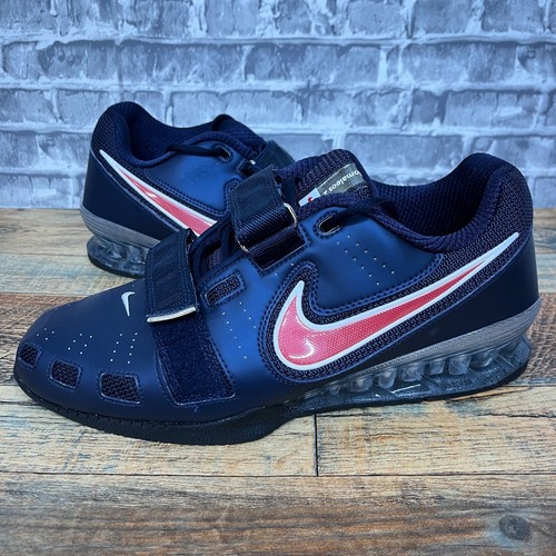 Obsidian Blue Red Weightlifting Shoes 