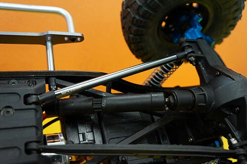 Yeah Racing Threaded Aluminum Link Pipe 6x55mm (2pcs) GunMetal YA-0426 - Image 3 of 4