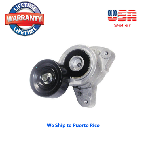 Belt Tensioner &Pulley Fit Honda Accord Civic CR-V Element Acura CSX ILX RDX TSX - Picture 2 of 7