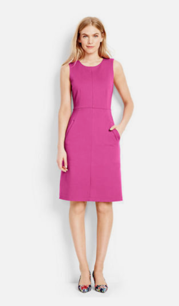 ponte jersey dress THE ARDENT PONTE JERSEY DRESS