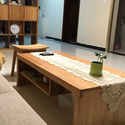 Vintage Hand Crochet Cotton Lace Table Runner Dresser Scarf Doily Wedding Party - Bild 10 von 45