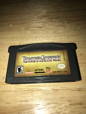 Pirates of the Caribbean: The Curse of the Black Pearl GBA Cart Only