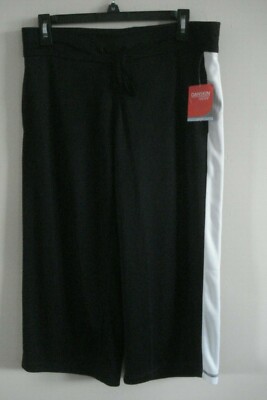 Ladies Danskin Now Mesh Capri Pants Size  Medium (8-10)