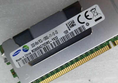 SAMSUNG 32GB DDR3 1600 4Rx4 PC3L-12800L M386B4G70DM0-YK03 240p
