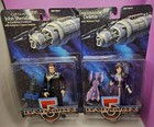 Lot of 2 - Babylon 5 Captain John Sheridan & Delenn 1997 Action Figures