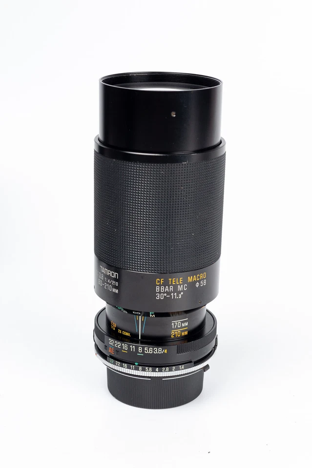 Tamron zoom 80-210 mm 1.3.8- 4 + Adaptall 2 para Minolta MD - Imagen 2 de 4