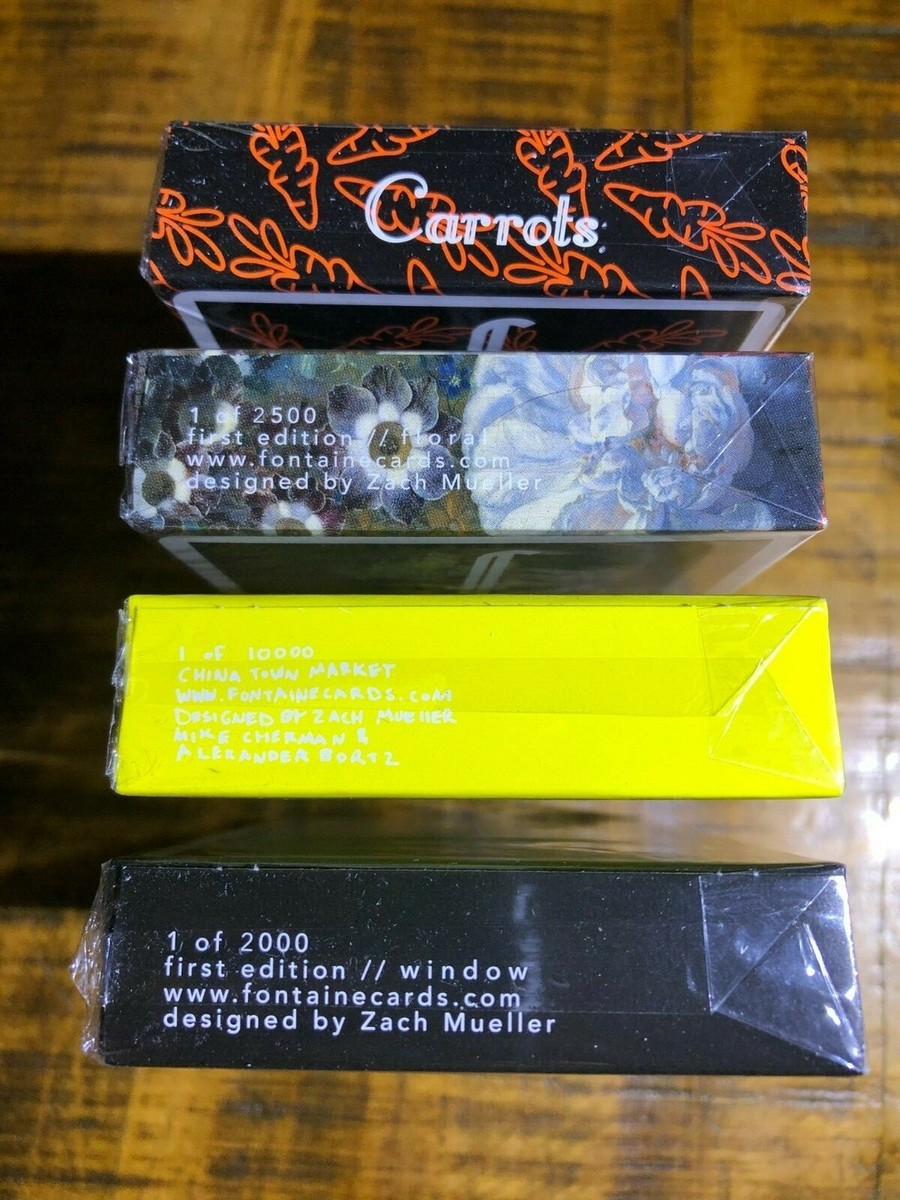 fontaine playingcards 6種セット fontaine playing cards 6種セット トランプ
