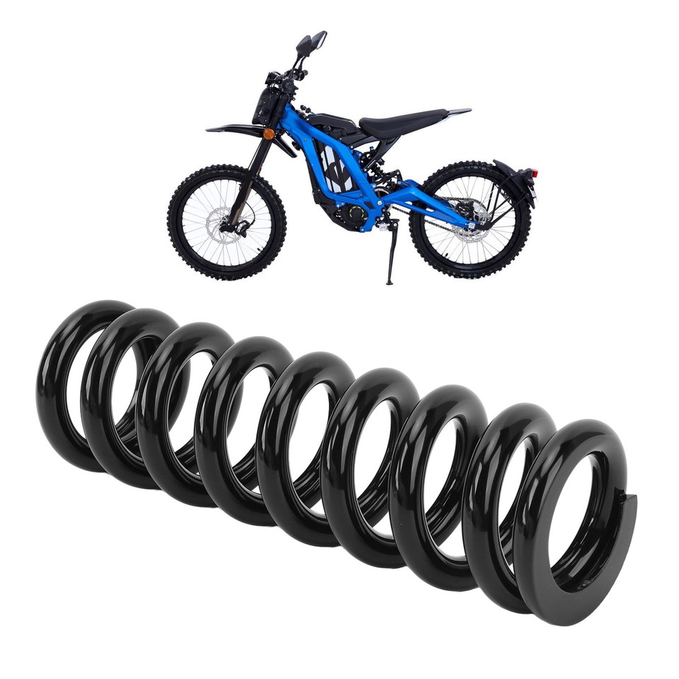(650lbs)Dirt Bike Shock Spring High Strength Black Improved Performance
