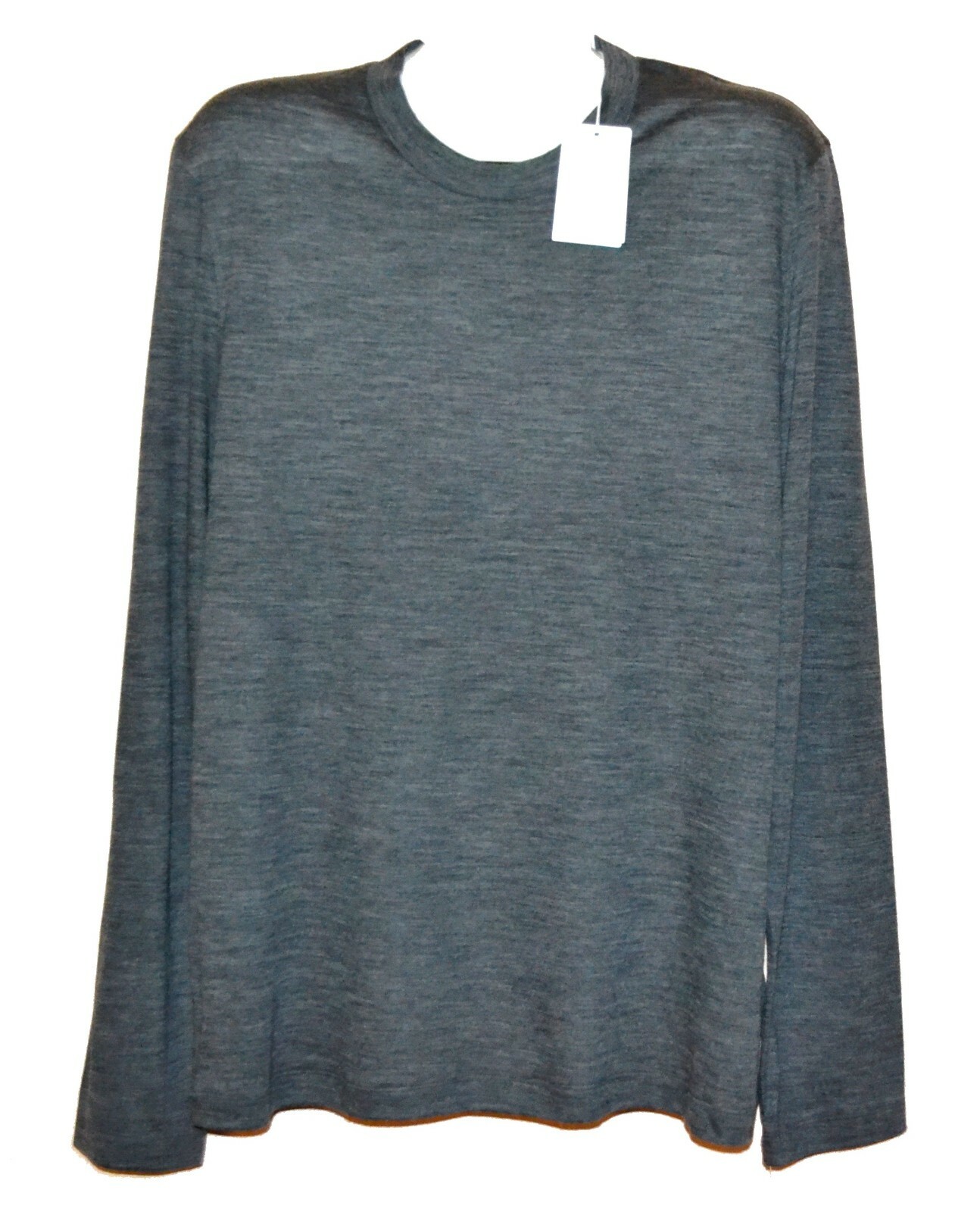 Helmut Lang Серый мужской свитер из тонкой шерсти Размер 2XL НОВЫЙ