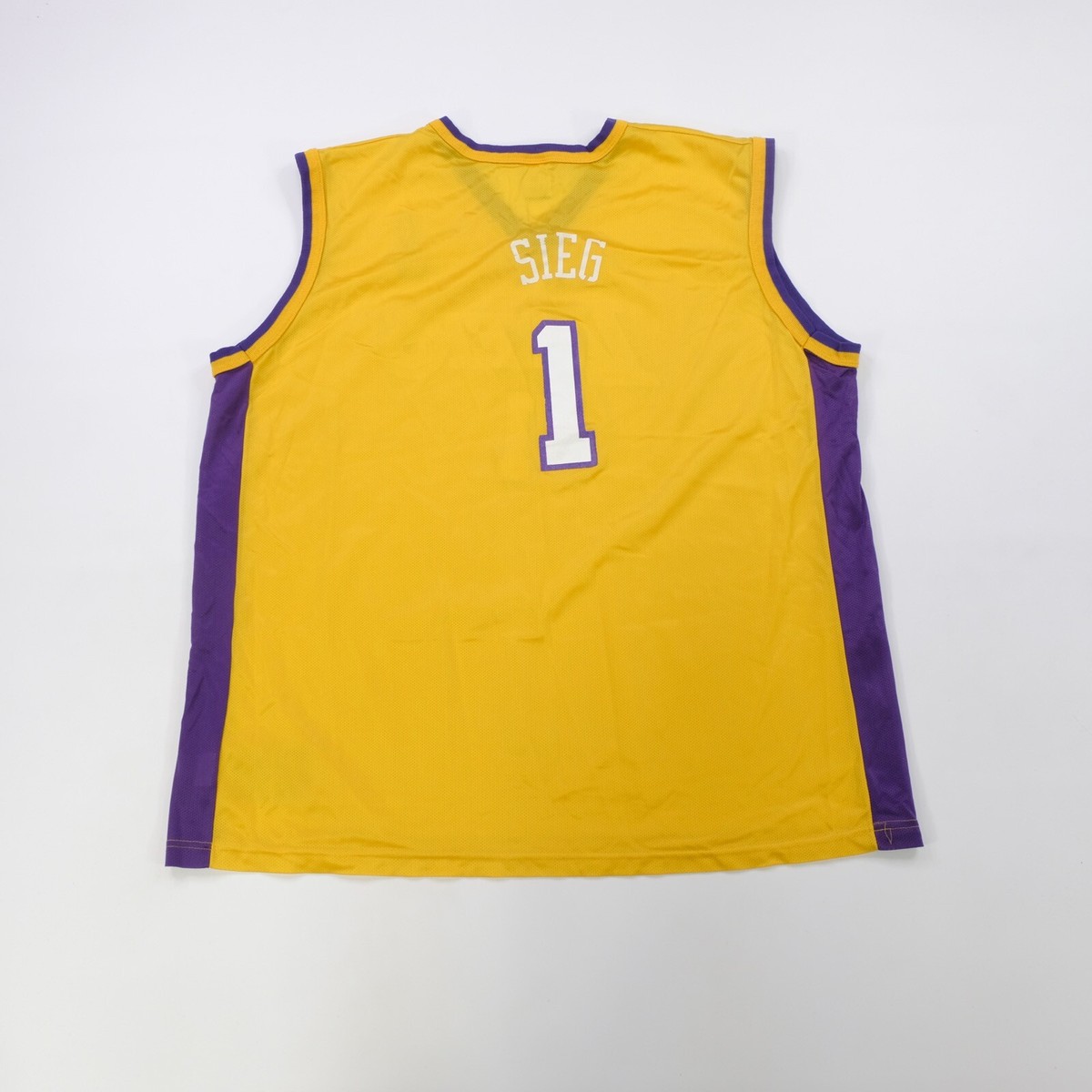 Rare VTG CHAMPION Los Angeles Lakers Sieg Personalized Authentic