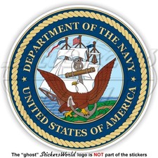 US DEPARTMENT of the NAVY Siegel DoN USA Amerikanische Marine Aufkleber, Sticker