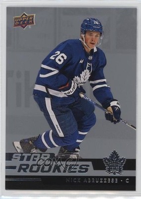 2022-23 Upper Deck NHL Star Rookie Box Set Nicholas Abruzzese Nick #16 RC 0a3