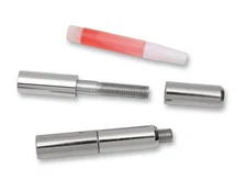 NEW Drag Specialties 2” Chrome Stem Mirror Extensions, 0641-0174 *