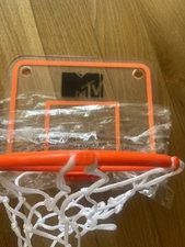 MTV Logo Mini Basketball Hoop & Backboard Bedroom Door - RARE Vintage Exclusive