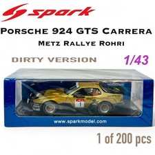 Spark Porsche 924 GTS Carrera Metz Rally 1981 Limited 200 Collectible 14+