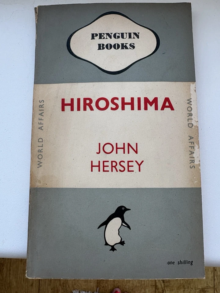 John Hersey - Hiroshima - First Penguin Edition November 1946, Vintage Paperback - Image 3 of 4