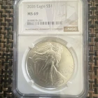 United States Mint American Eagle 2026 Silver $1 1oz MS 69 NGC