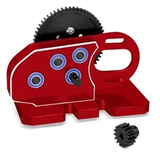 OGRC 2.Low Transmission 30% Overdrive Complete Gearbox with Skid Plate and Red